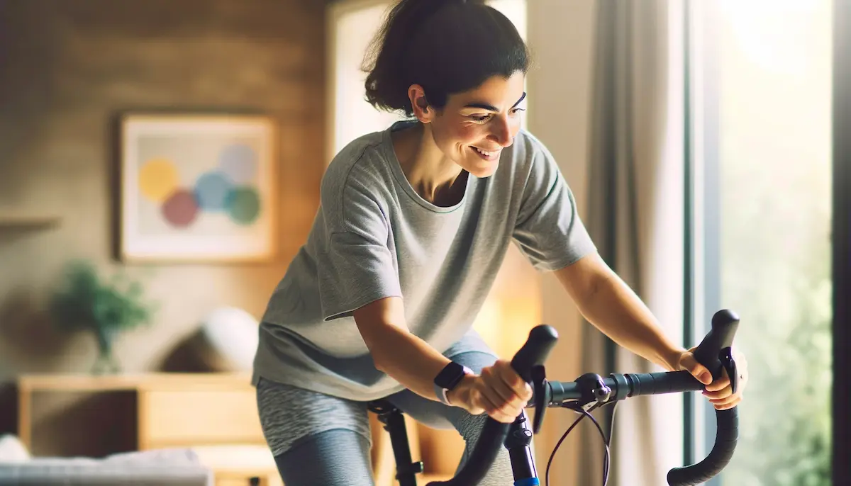 20 min de vélo d’appartement par jour : les bienfaits
