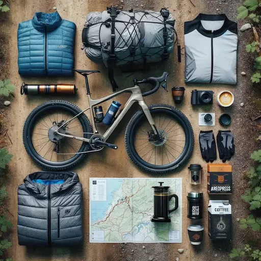 café instantané cycliste