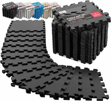 Tapis home trainer : dalle en mousse